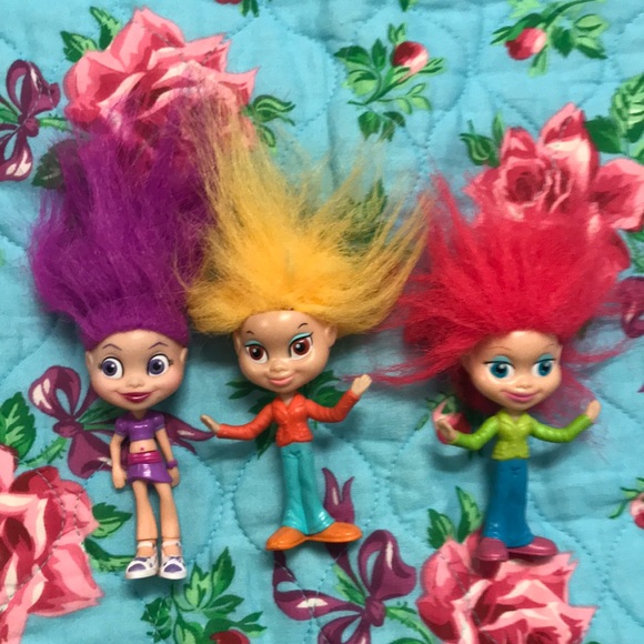 Trollz vintage dolls & interchangeable outfits - Picture 4 of 7